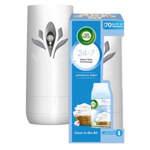 Air Wick Automata Légfrissítő Készülék és utántöltő 250ml Friss Ruha Air Wick Automata Légfrissítő Készülék és utántöltő 250ml Friss Ruha