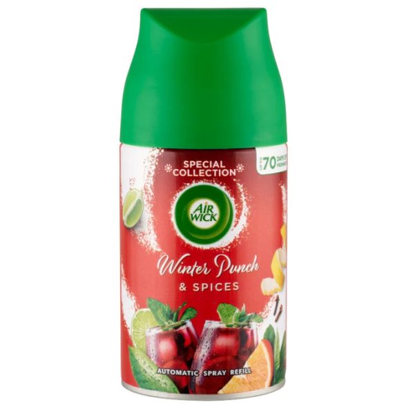 Air Wick Légfrissítő Utántöltő Spray 250ml Gyümölcsös Téli Puncs Karácsonyi