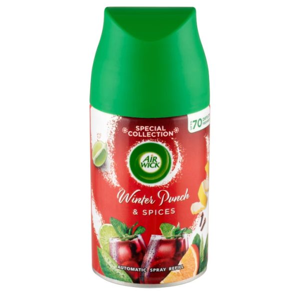 Air Wick Légfrissítő Utántöltő Spray 250ml Gyümölcsös Téli Puncs Karácsonyi