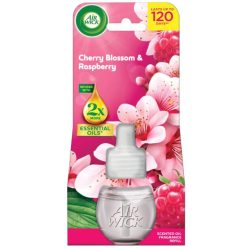   Air Wick Utántöltő folyadék 19ml Elektromos Készülékbe Cseresznyevirág és Málna