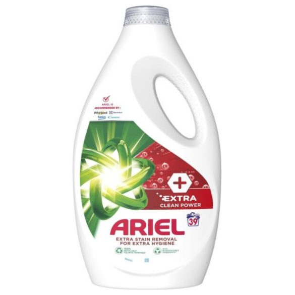 Ariel Folyékony Mosószer 1,95L Extra Clean 39 Mosás
