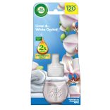 Air Wick Utántöltő folyadék 19ml Elektromos Készülékbe Frissen Mosott Ruha + Fehér Orchidea