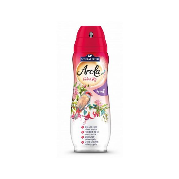 Arola Légfrissítő 300ml Karcsúsított 4in1 Velvet Sky