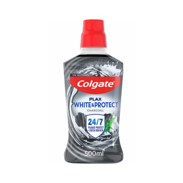 Colgate Szájvíz 500ml Plax White Charcoal