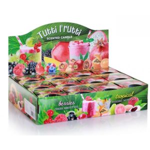 Bartec poharas gyertya 115g Tutti Frutti 