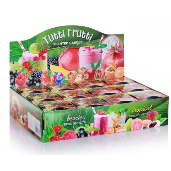 Bartec poharas gyertya 115g Tutti Frutti 