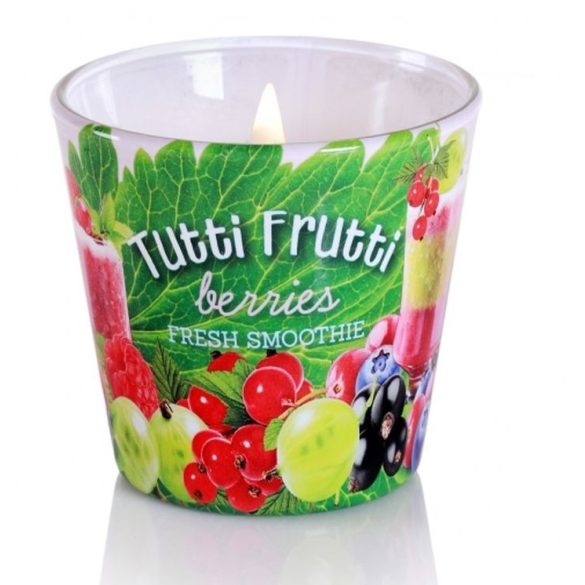 Bartec poharas gyertya 115g Tutti Frutti 