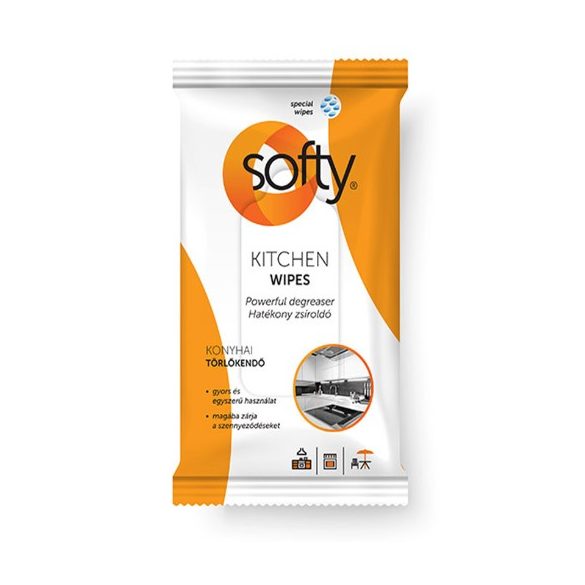 Softy konyhai törlőkendő - 40 db