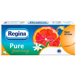 Regina papírzsebkendő Pure S.Orange 90db 3réteg