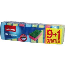 Vileda Rainbow Style Mosogatószivacs 9+1db