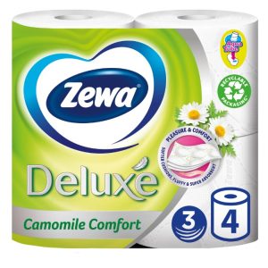 ZEWA Camilla - 4 Tekercs 3 Rétegű Wc Papír 