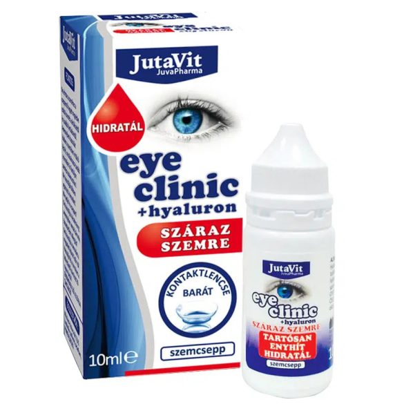 Jutavit Eye Clinic száraz szemre szemcsepp – 10ml