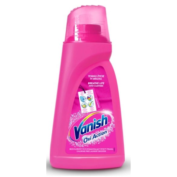 Vanish Folteltávolító Folyadék 1L Oxy Action Pink