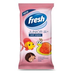 Fresh Nedves Törlőkendő 15db - Junior - Piros