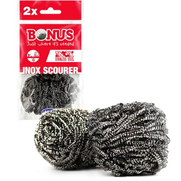 Bonus Fém Dörzsi Inox 2db