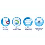 Bref Power Aktív Lemon 3x50g Wc Frissítő 