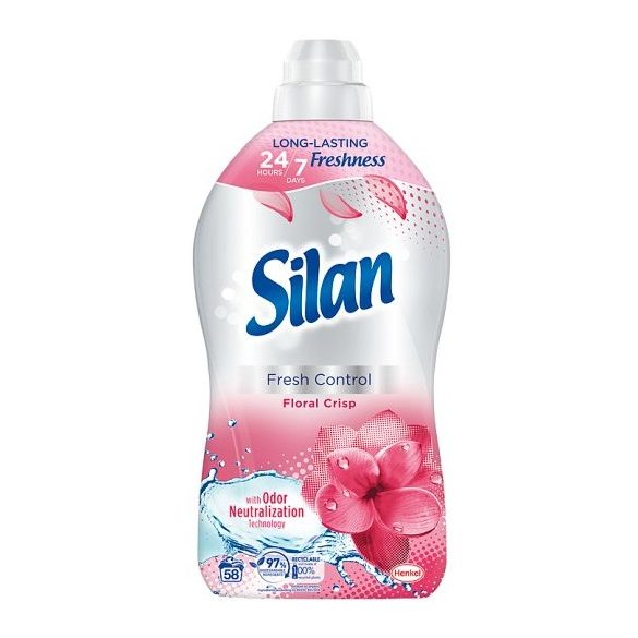 Öblítő Silan Fresh Control Floral Crisp 58 mosás 1450 ml