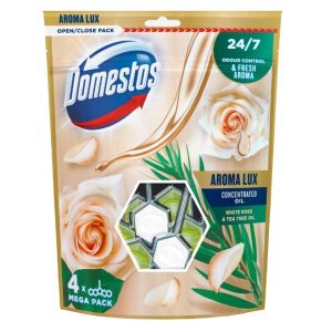 Wc-Rúd Domestos White Aroma 4x55g