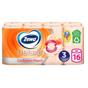 ZEWA Deluxe Barack - 16 tekercs 3 Rétegű Wc Papír 