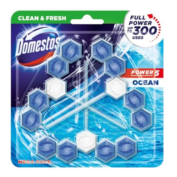 Domestos Power5 Wc 3x55 Ocean