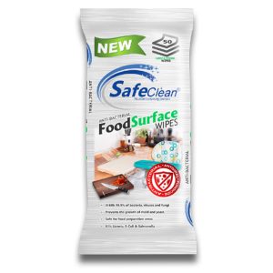 SafeClean Antibakteriális felülettisztító törlőkendő - 50db Baba Tárgyakhoz