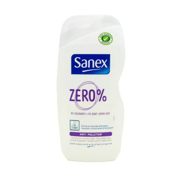 Sanex tusfürdő 0% 500ml - Anti pollution