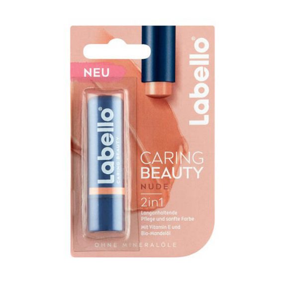 Labello ajakápoló Caring Beauty - Nude színezett