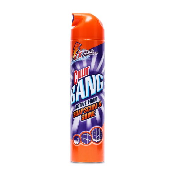 Cillit bang aktív hab spray - Fürdőszobai tisztító hab - 600ml