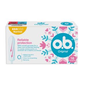 O.B. Tampon 16db Original Normal Reliable Protection  Normal