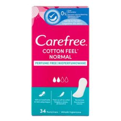   Carefree Tisztasági Betét - 34db Cotton Feel - Parfume Free