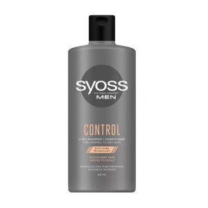 Syoss Men férfi 2in1 sampon és balzsam 440ml - Control