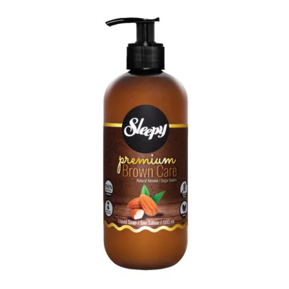 Sleepy Prémium Pumpás folyékony szappan 500 ml - Brown Care