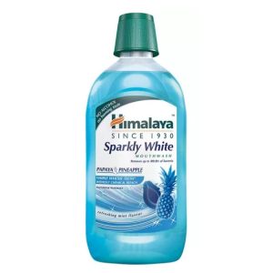 Himalaya Sparkly White Gyógynövényes Fogfehérítő szájvíz 450ml