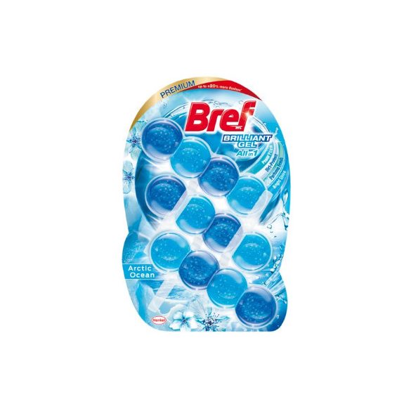 Bref Wc Golyó Brilliant Gel 3x42g Arctic Ocean 