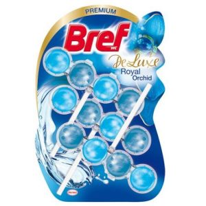 Bref Deluxe Royal Orchid WC frissítő 3x50 g