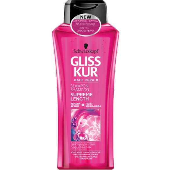 Gliss Kur Sampon 370ml Long and Sublime