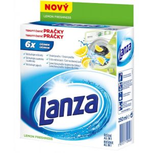 Lanza Mosogéptisztító Folyadék 2x250ml Duo Lemon