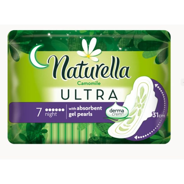 Naturella Betét Egészségügyi 7db-os Normal Ultra Camomile Night