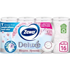 Zewa Deluxe Wc Papír 16 Tekercs 3 Rétegű Limited Blossom Moments