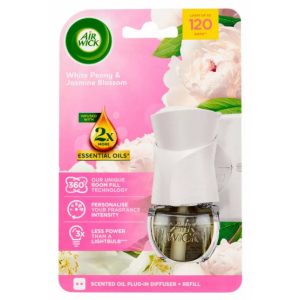 Air Wick Elektromos készülék Utántöltővel 19ml Bazsarózsa és Jázminvirág