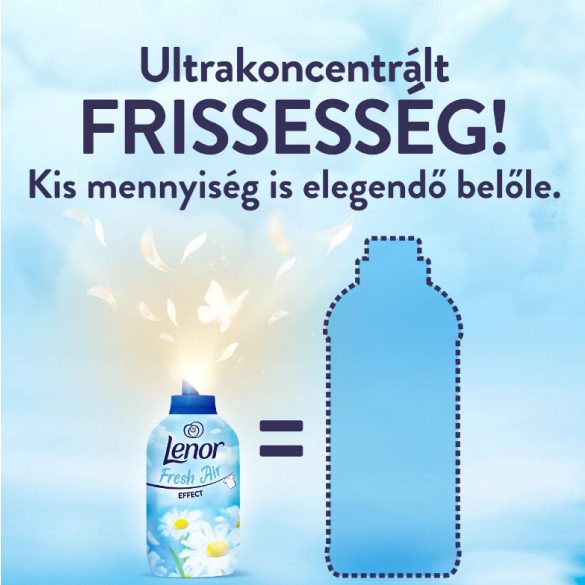 Lenor Öblítő Ultrakoncentrátum 504ml Fresh Air Sensitive 36 Mosás
