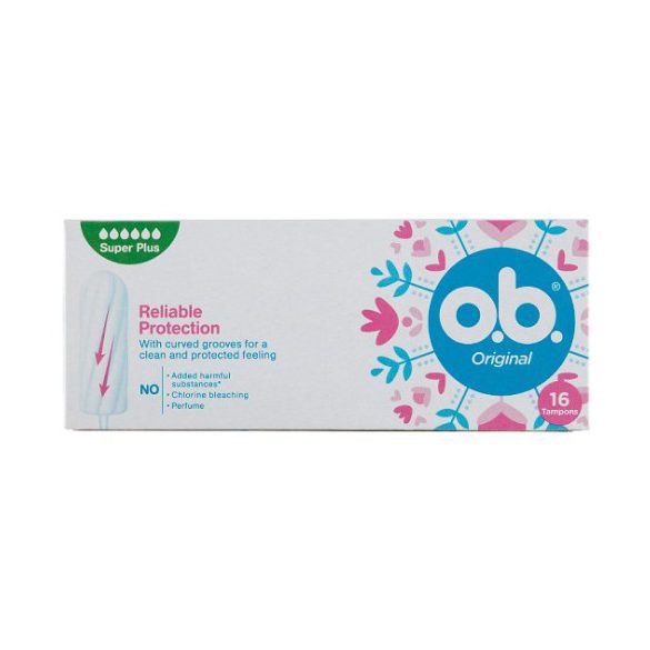 O.B. Tampon 16db Original Super Plus Reliable Protection 