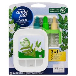   AmbiPur 3 Volution Elektromos Készülék Utántöltővel 20 ml Morning Dew