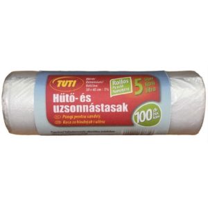 TUTI Hűtő és Uzsonnatasak Rollos 5L 30x40cm 100db-os