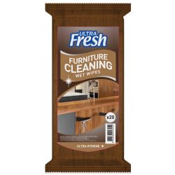 Ultra Fresh Nedves Törlőkendő 20db-os Bútorápoló 