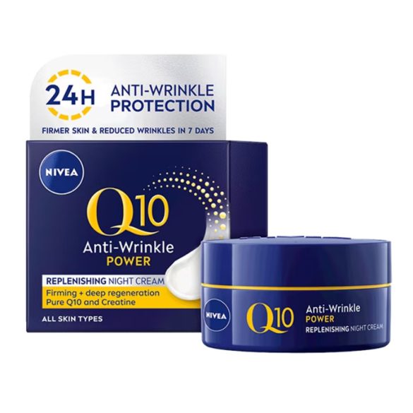 Nivea Q10 Power Arckrém 50ml Ránctalanító Éjszakai