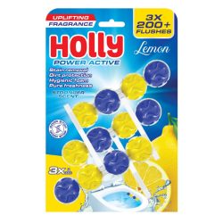 Holly Wc Golyó Power Active 3x50g Lemon