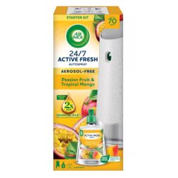   Air Wick ActiveFresh Automata Légfrissítő Készülék és Utántöltő 228ml Trópusi Mangó és Maracuja