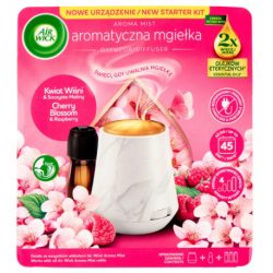  Air Wick Aroma Diffúzor Készülék és Utántöltő 20ml Cseresznyevirág és Málna