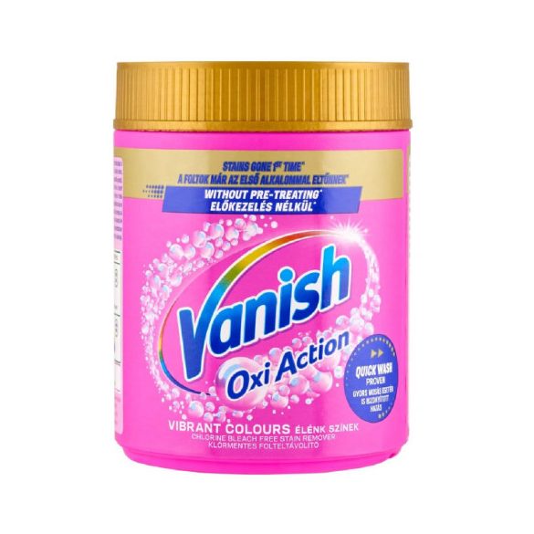 Vanish Folteltávolító Por 470g Pink